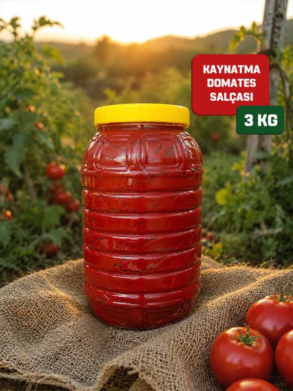 Kaynatma Domates Salçası 3 kg.