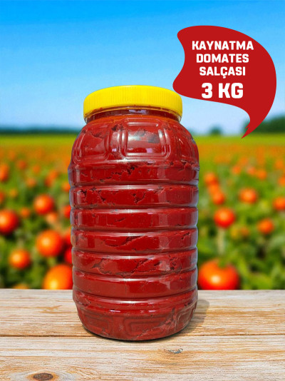 Kaynatma Domates Salçası 3 kg.