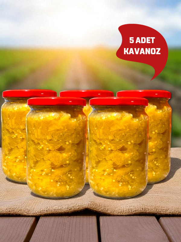 Közlenmiş Patlıcan 5x500 gr