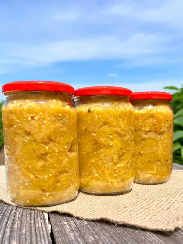 Közlenmiş Patlıcan 3x500 gr