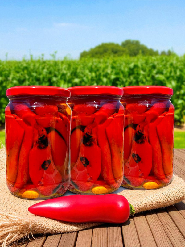Közlenmiş Biber 3x500 gr